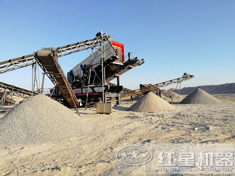 機(jī)制砂用戶現(xiàn)場(chǎng)，多個(gè)現(xiàn)場(chǎng)可提供就近安排參觀